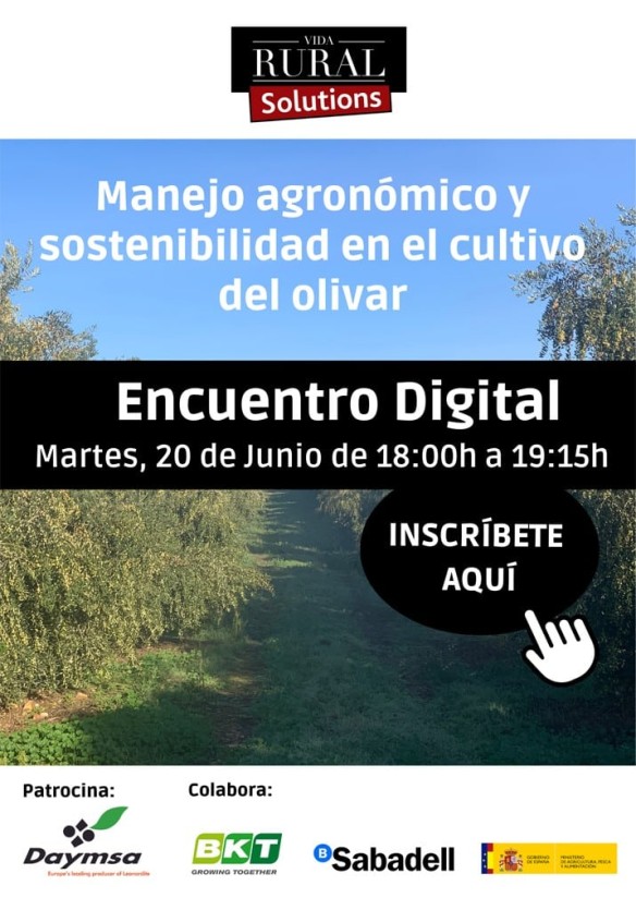 Webinar Vida Rural: Manejo agronómico y sostenibilidad en el cultivo del olivar