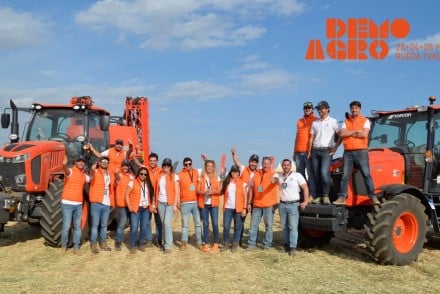 Kubota desplegó toda su gama de producto en Demoagro 2023