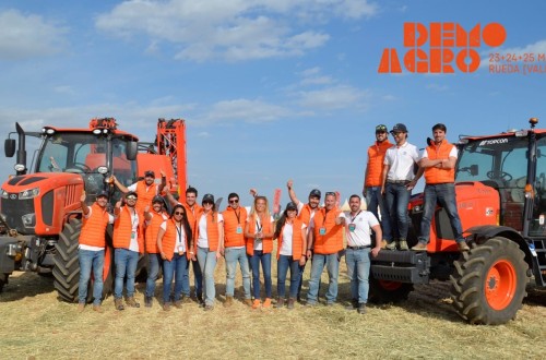 Kubota desplegó toda su gama de producto en Demoagro 2023