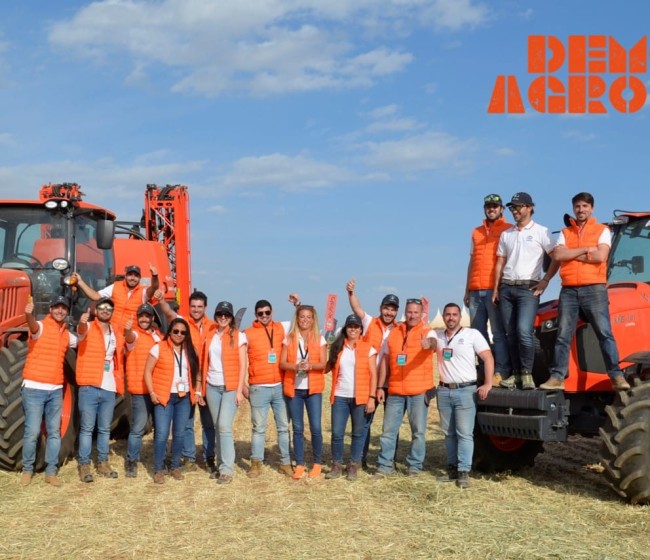Kubota desplegó toda su gama de producto en Demoagro 2023