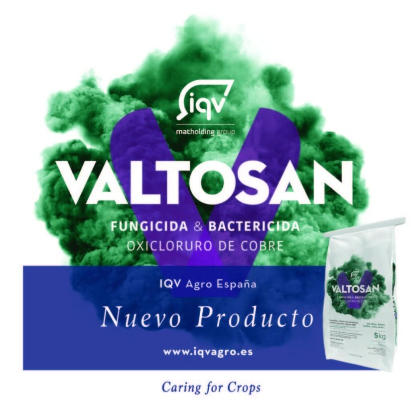 IQV incorpora el oxicloruro de cobre Valtosan a su catálogo de productos