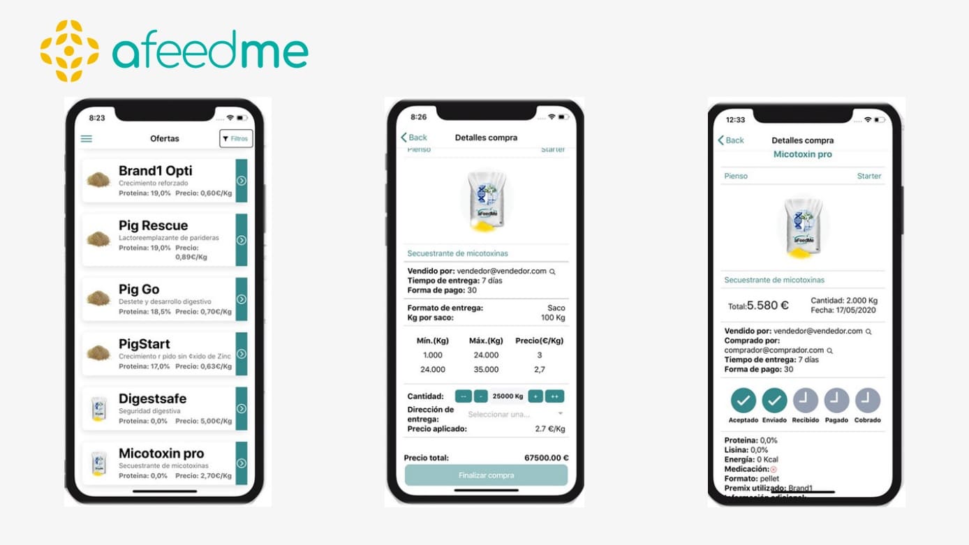 Afeedme, la plataforma de la nutrición animal