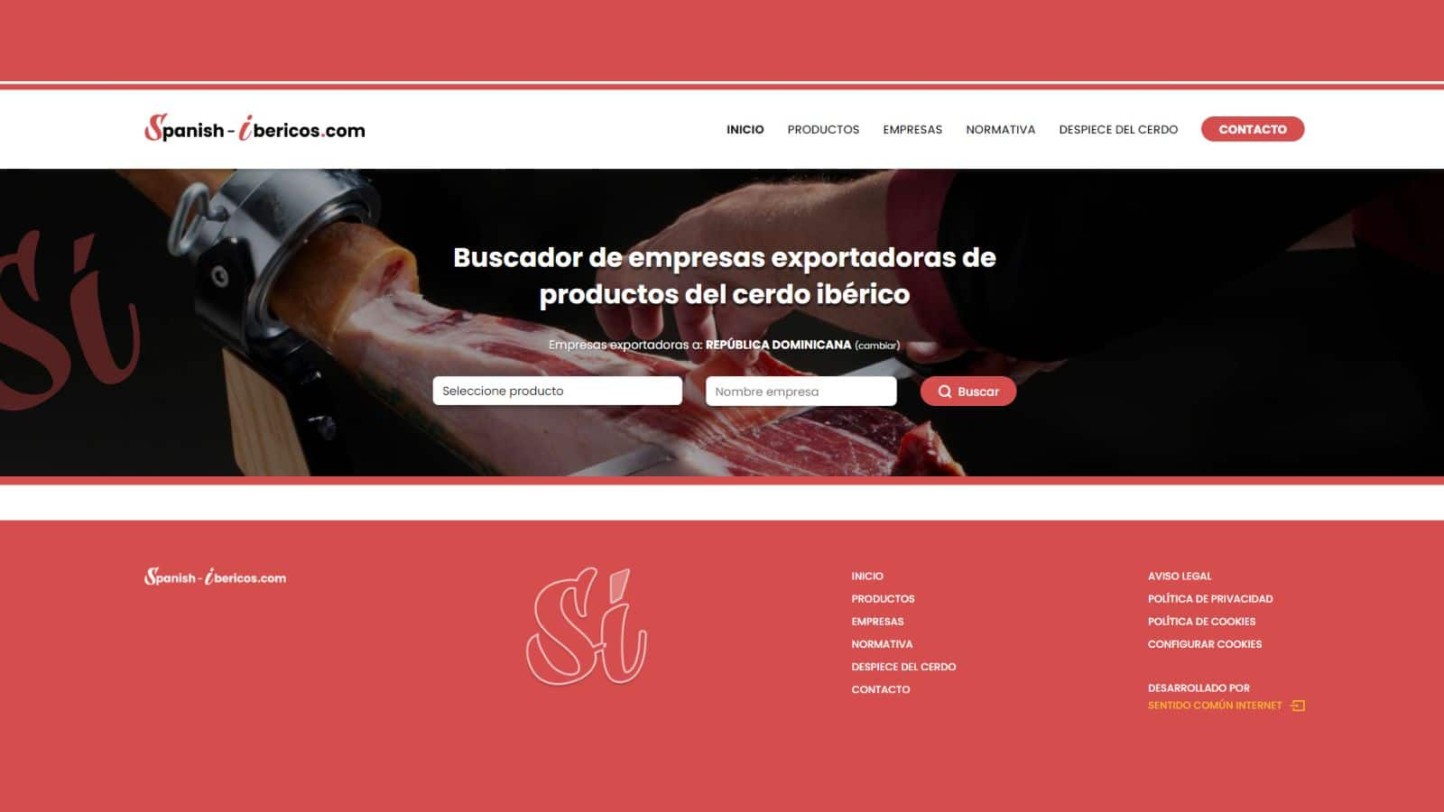 Spanish-ibericos.com, nueva web de Iberaice para impulsar la exportación