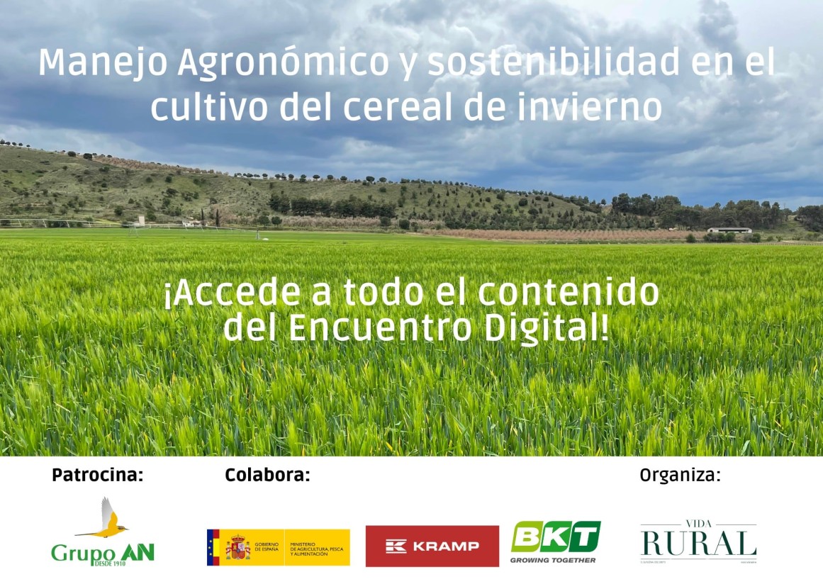 Especial manejo agronómico y sostenibilidad en el cultivo del cereal de invierno