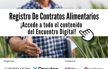 Especial Registro de contratos alimentarios