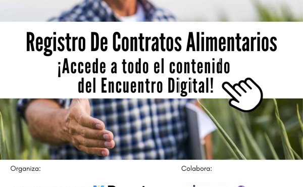 Especial Registro de contratos alimentarios