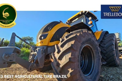 Trelleborg, “Mejor Neumático Agrícola” por octava vez en los premios Visão Agro Centro-Sul Awards de Brasil