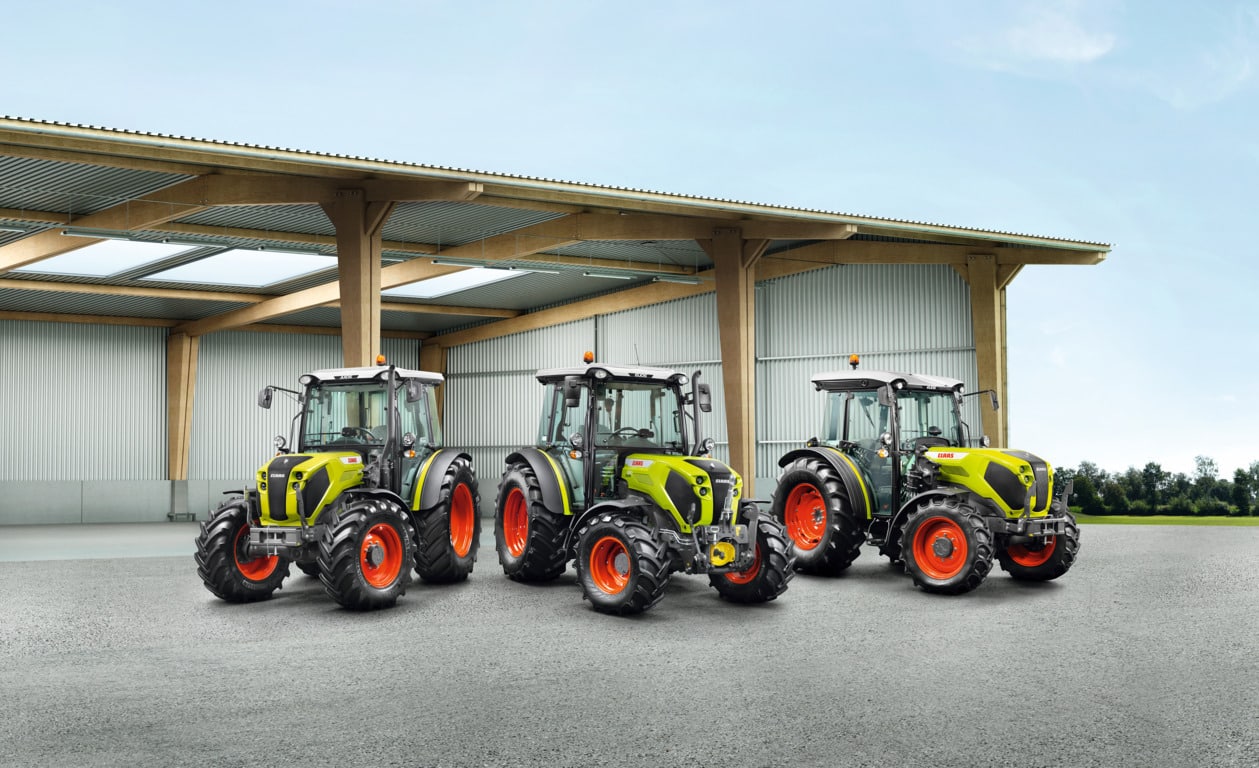 Nuevos Claas Elios 200, Elios 300 y Axos 200, tan compactos como versátiles