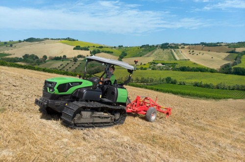 Deutz-Fahr 5115K, el tractor de cadenas para aplicaciones en campo abierto