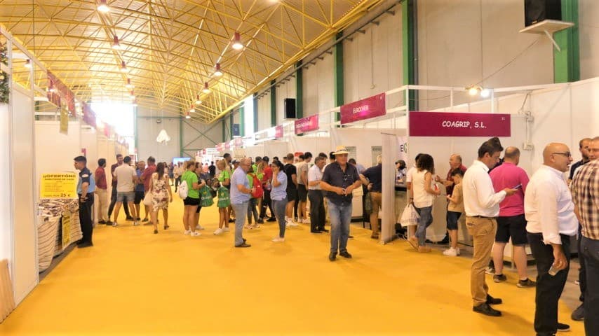 Quince mil personas visitaron la XLIX Feria Internacional del Ajo de Las Pedroñeras