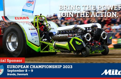 Mitas, patrocinador oficial del Campeonato Europeo de Tractor Pulling