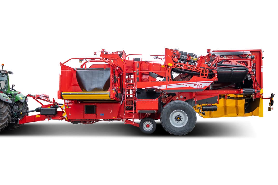 Grimme actualiza su cosechadora de patata Evo 280