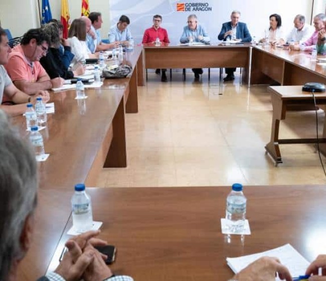 El Gobierno de Aragón moviliza 120 M€ en líneas de crédito para hacer frente a la sequía