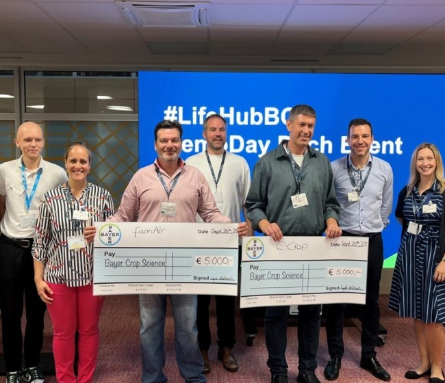 Las startups Farm Air y C-Crop LTD, ganadoras del LifeHub Barcelona Demo Day de Bayer