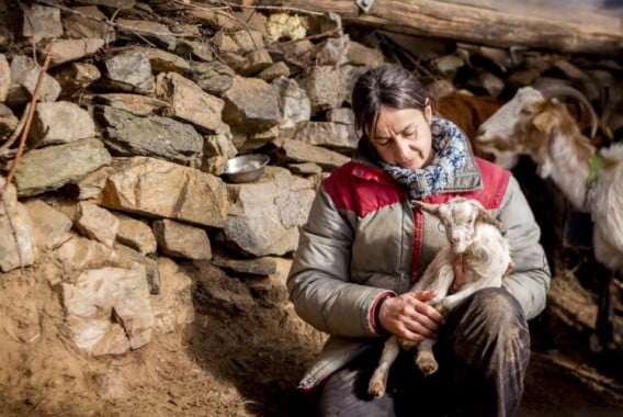 La ganadera española Clara Benito, galardonada en la II edición de los Premios de la Agricultura Ecológica de la UE