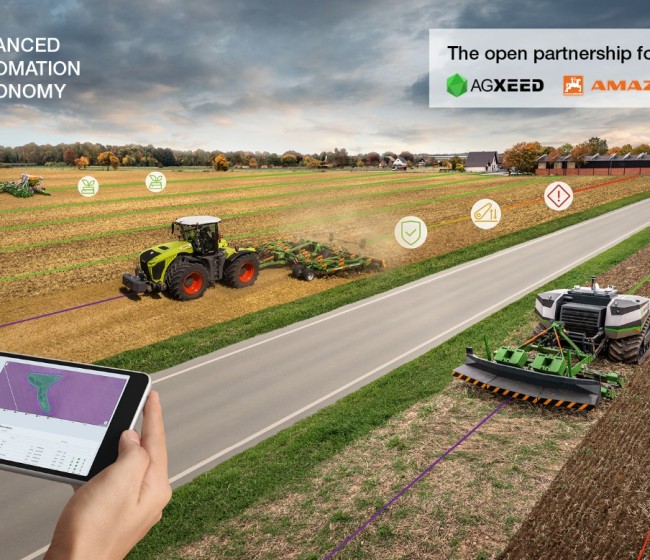 Claas, AgXeed y Amazone impulsan el desarrollo de soluciones autónomas del conjunto tractor-implemento