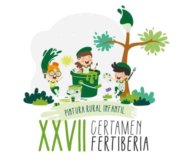 Nueva convocatoria del Certamen de Pintura Rural Infantil de Fertiberia