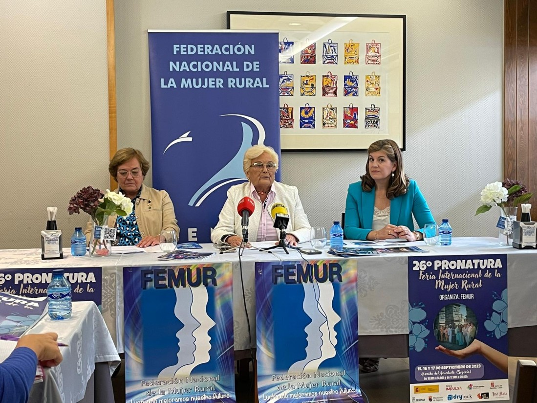 La XXVI Feria Internacional de la Mujer Rural, Pronatura, se celebrará los días 15-17 de septiembre en Segovia