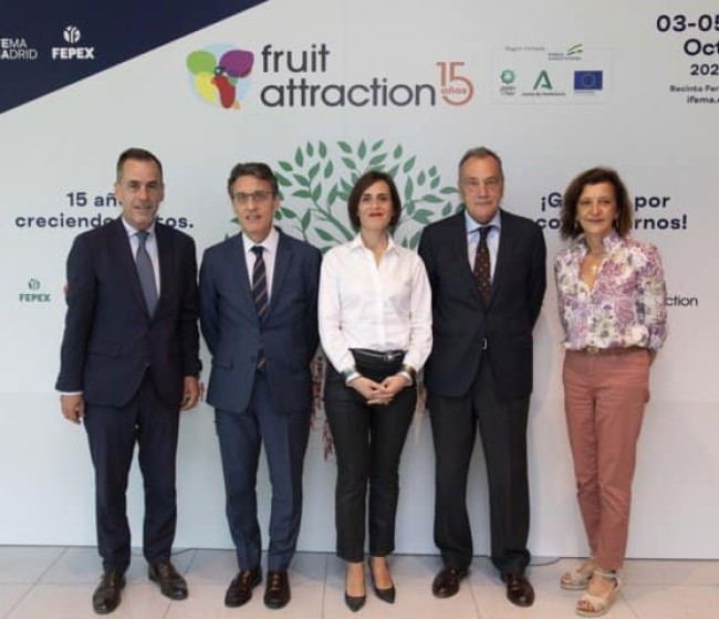 Dos mil empresas expositoras de 56 países se darán cita en el 15 Aniversario de Fruit Attraction