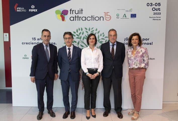 Dos mil empresas expositoras de 56 países se darán cita en el 15 Aniversario de Fruit Attraction