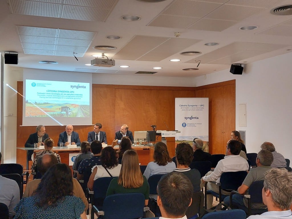Renuevan la Cátedra Syngenta-UPC de formación y nuevas tecnologías para una agricultura sostenible
