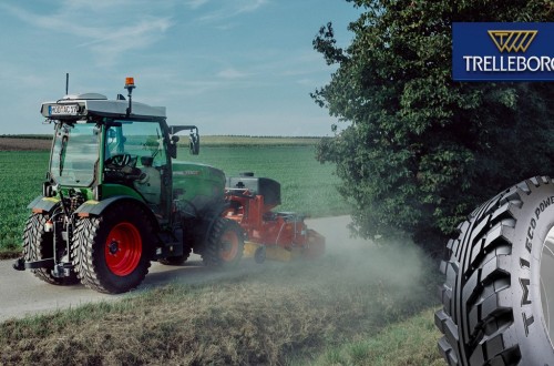 TM1 Eco Power, el neumático más sostenible de Trelleborg diseñado para tractores eléctricos