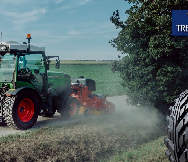 TM1 Eco Power, el neumático más sostenible de Trelleborg diseñado para tractores eléctricos