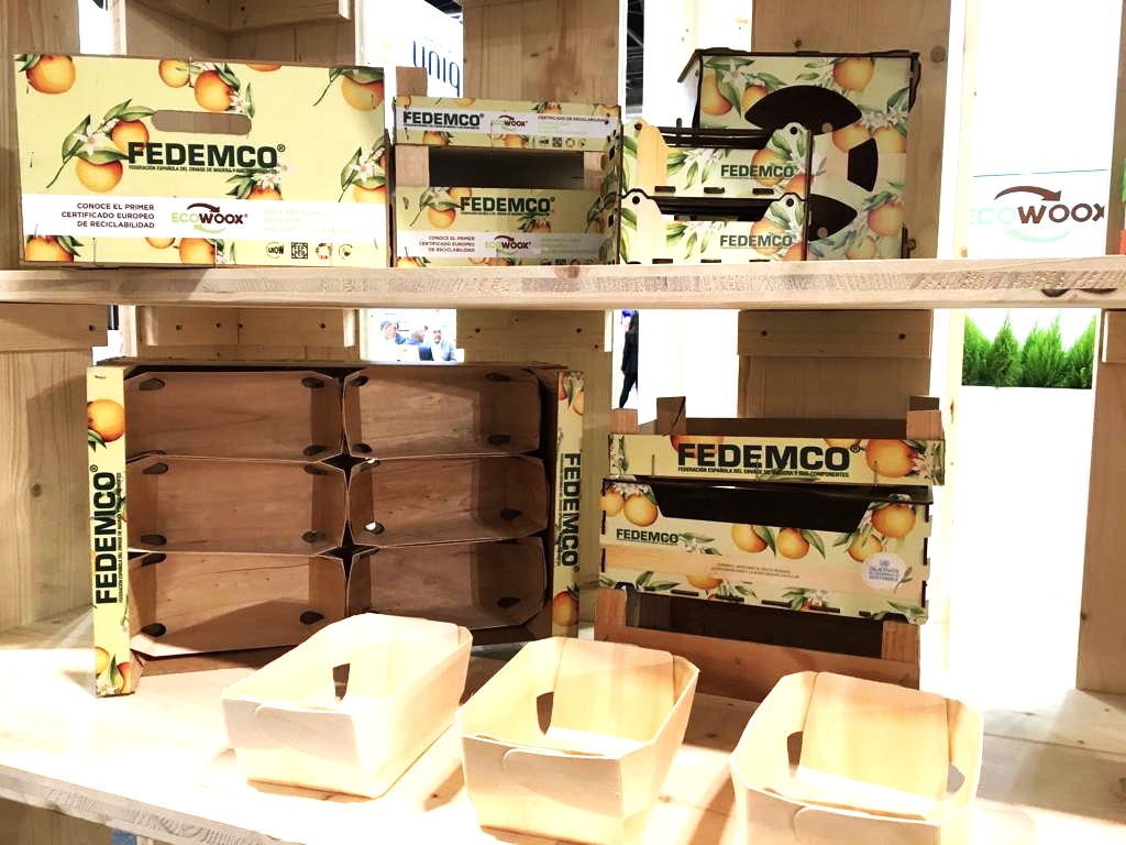 FEDEMCO presenta un nuevo sello 100% reciclabilidad para envases de madera