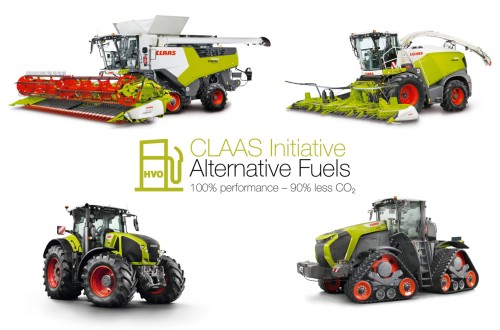 Claas aprueba el uso de combustible renovable HVO en sus tractores, cosechadoras y picadoras Fase V