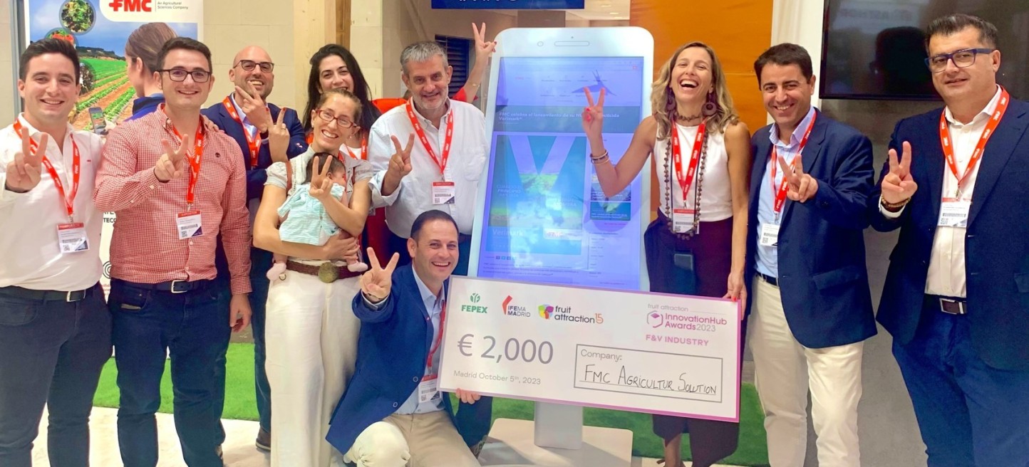 Verimark, de FMC Agricultural Solutions, galardonado en los Innovation Hub Awards de Fruit Attraction 2023