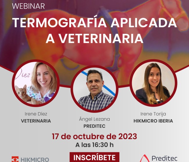 Webinar sobre Termografía aplicada en veterinaria