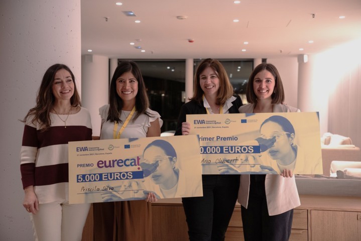 Ana Climent, con su cultivo de cacahuetes, ganadora del programa de emprendimiento femenino EWA de EIT Food