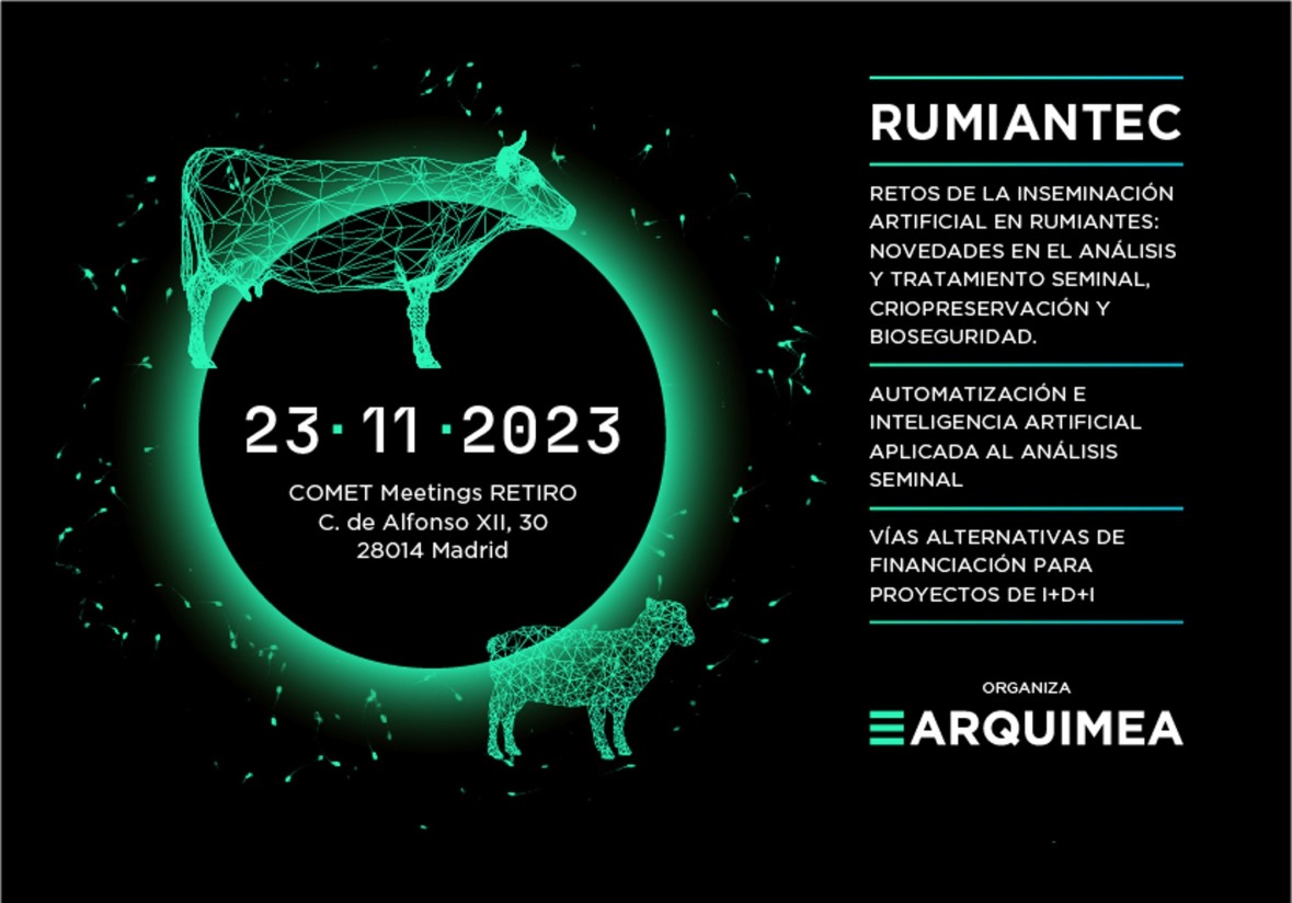 Rumiantec abordará los retos de la inseminación artificial en rumiantes