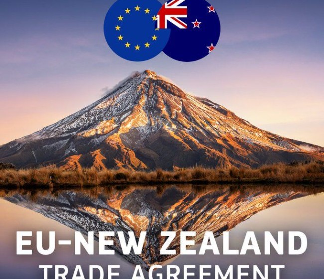 El Acuerdo de Libre Comercio UE-Nueva Zelanda entrará en vigor probablemente a principios de 2024