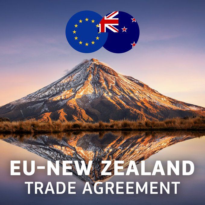 El Acuerdo de Libre Comercio UE-Nueva Zelanda entrará en vigor probablemente a principios de 2024