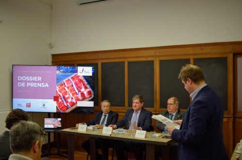 ANICE y FECIC presentan el XII Congreso Mundial del Jamón, a celebrar en Zafra entre el 5 y el 7 de junio de 2024
