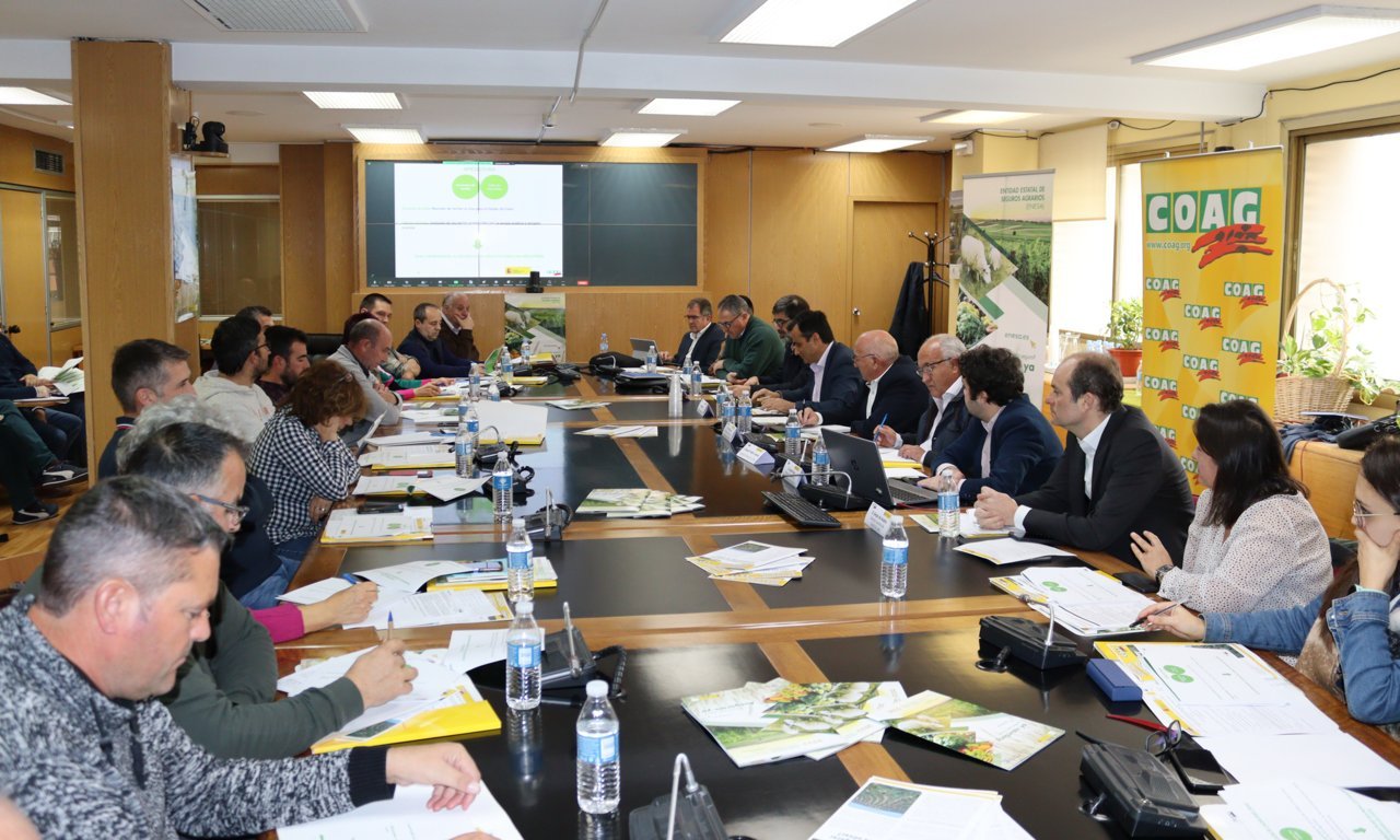 COAG reclama un pacto de Estado para una reforma estructural del Sistema español de Seguros Agrarios