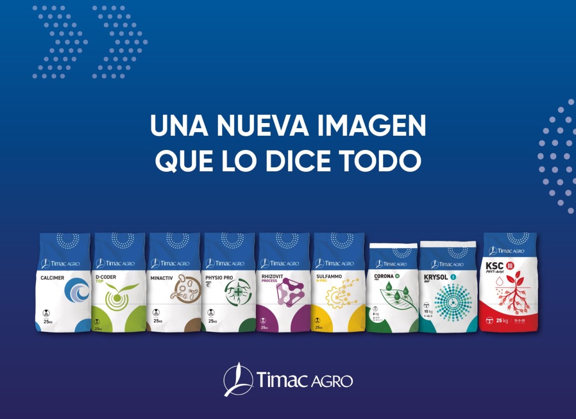 Timac Agro renueva los packagings de algunos de sus productos más emblemáticos