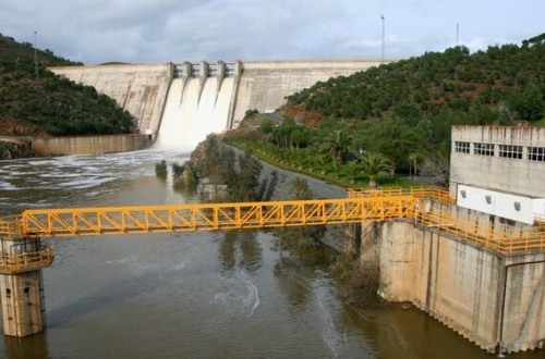 Asociaciones agrarias de Huelva se manifiestan para pedir infraestructuras hidráulicas