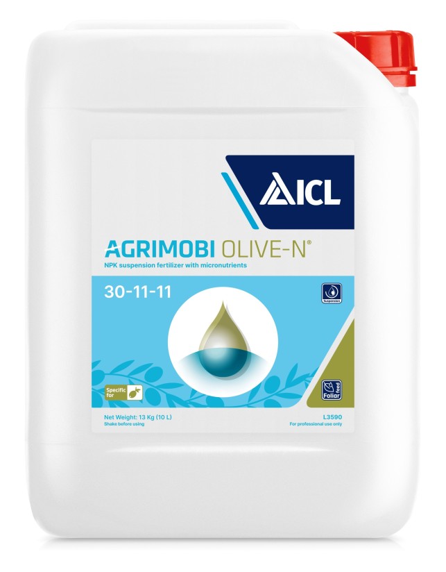 Agrimobi Olive-N, la nueva solución de ICL que previene y corrige las carencias de nitrógeno en olivar