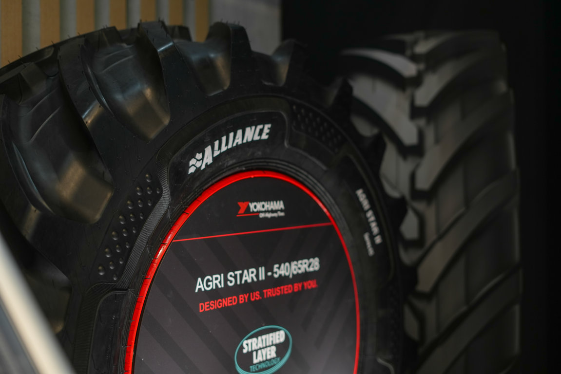 Alliance presenta en FIMA 2024 los nuevos neumáticos Agri Star II serie 65 y 373 VibroFarm