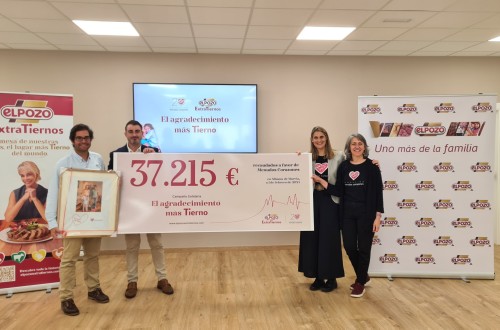 ElPozo dona más de 37.000 euros a la Fundación Menudos Corazones