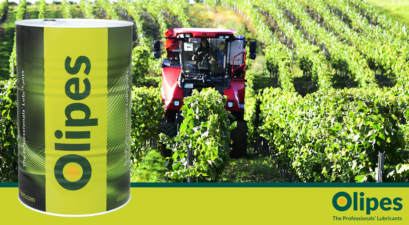 Olipes presenta su gama de lubricantes, aceites y anticongelantes para la maquinaria empleada en viticultura