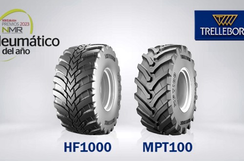 Los modelos HF1000 y MPT1000 de Trelleborg,  Premios al Neumático Agrícola 2024