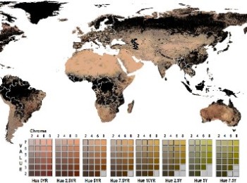 23 centros de investigación de 15 países se unen para generar el primer mapa global de colores del suelo