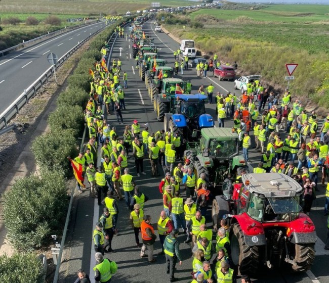 La protesta agraria llega este lunes a las Islas Baleares