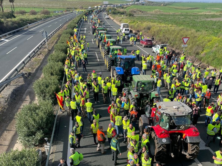 La protesta agraria llega este lunes a las Islas Baleares
