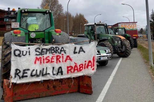 La protesta agrícola catalana se desinfla tras acordar 19 puntos con el Gobierno autonómico para reducir la burocracia