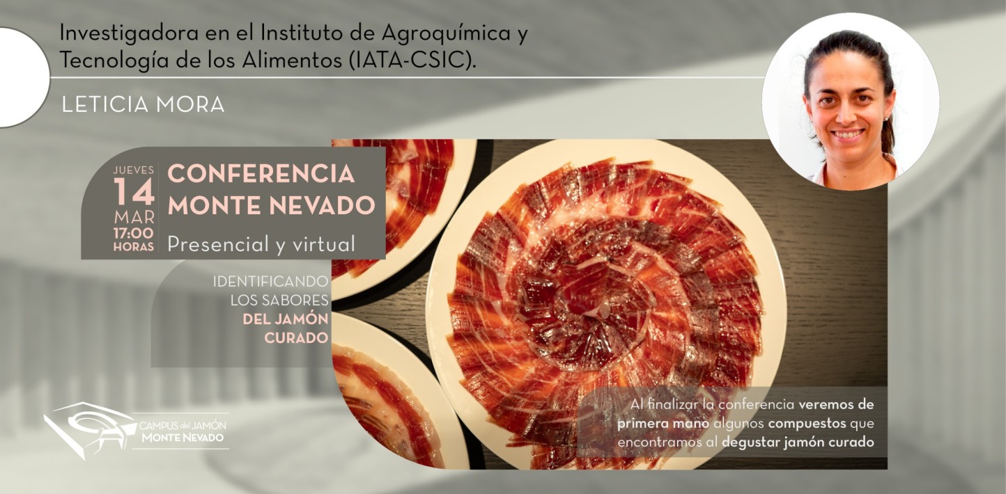 Conferencia: ‘Identificando los sabores del jamón curado’