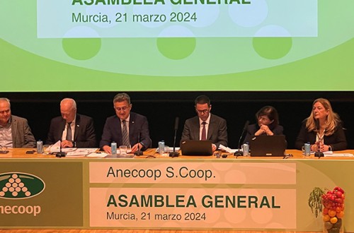 El Grupo Cooperativo Anecoop elevó un 2,7% su cifra de negocio y facturó por primera vez más de 1.000 M€ en 2022/23